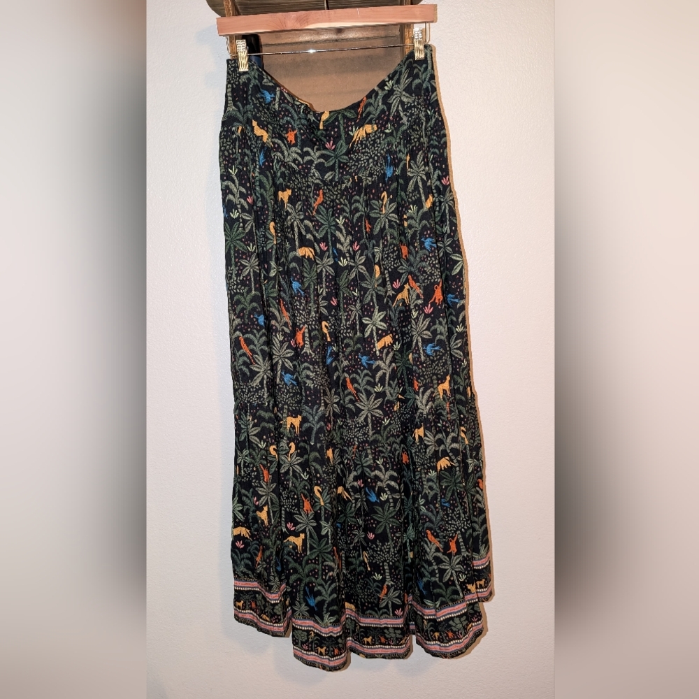 Farm Rio Anthropologie Maxi Skirt